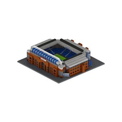 Image of FOCO Officially Licensed Rangers FC Ibrox BRXLZ Bricks Football Stadium Toy Model