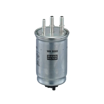 Image of 0K52A23570A, 31390H1970, 31395H1950, 31395H1952, 31395H1970 Fuel Filter MANN WK 8069 In Line 10mm HYUNDAI: Terracan