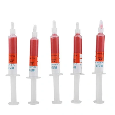 Image of Akozon Diamond Abrasive Paste 5pc/set Grinding Polishing Lapping Compound Grit Paste(W3.5#3000)