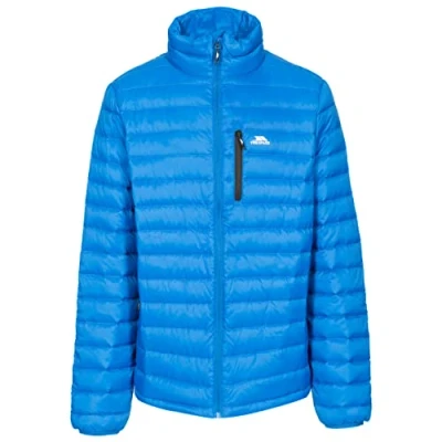 Image of Trespass Mens Down Jacket Hood Padded Outdoor Casual Winter Coat Stellan