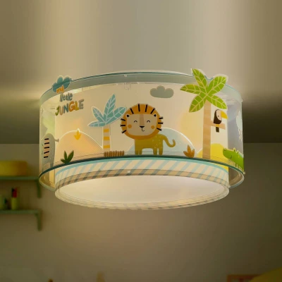 Image of Dalber My Little Jungle Children&#039;s Ceiling Light for Room