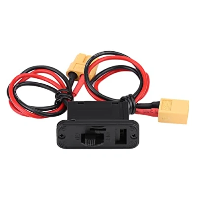 Image of RC Airplane Switch, Heavy Duty Large Current Model Switch Battery On/Off Connector Lead