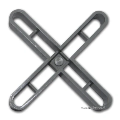 Image of RUBI Tile SPACERS for The Correct Placement of Tiles Quality Base Material 5 mm Grey 3/16&quot; (5 MM.) (B 100 U.)