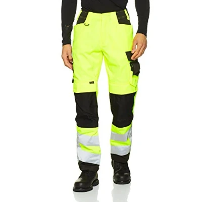 Image of Mascot Kendal Trousers Hi vis Yellow/Black 76C46 (L30W30.5)