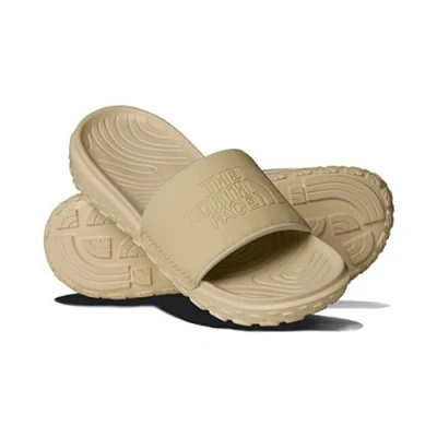 Image of The North Face Never Stop Cush Slide Size 7.5 UK Brown Recovery Sandals for Ultimate Comfort