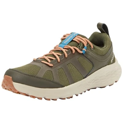 Image of Columbia Men&#039;s Konos XCEL WP Low Waterproof Rise Hiking Shoes, Green (Nori x Owl), 6 UK
