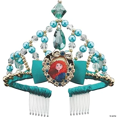 Image of Disguise Merida Classic Disney Princess Brave Disney/Pixar Tiara, One Size Child, Color by