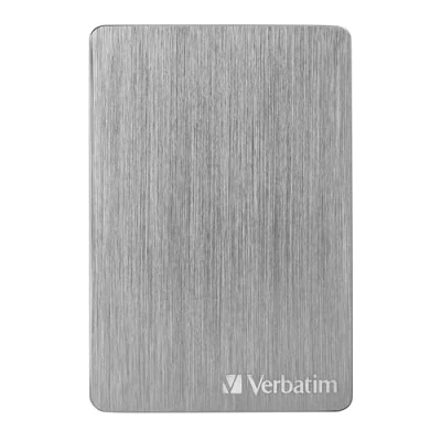 Image of Verbatim STORE &#039;N&#039; GO 1TB Portable Hard drive USB 3.2 Slimline brushed aluminium
