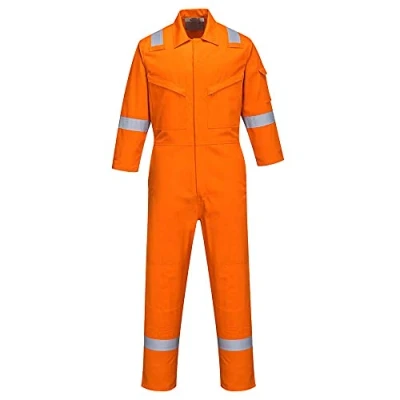 Image of Portwest Bizflame Plus Women&#039;s Coverall 350g Orange Large