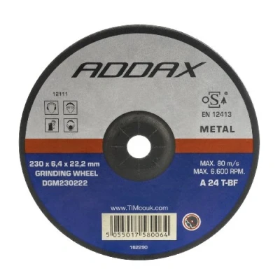 Image of TIMCO Addax DPC Metal Grinding Disc 115 x 6.4 22.2mm Pack of 25