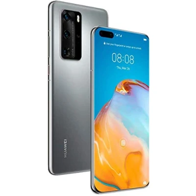Image of HUAWEI P40 Pro 16.7 cm (6.58&quot;) 8 GB 256 Hybrid Dual SIM 5G USB Type C Silver Android 10.0 4200 mAh Pro, (6.58&quot;), GB, 50 MP, 10.0, (Refurbished)
