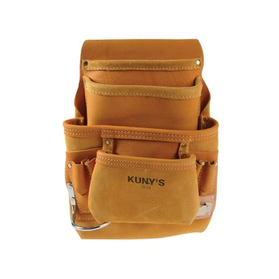 Image of Kuny&#039;s API933 AP i933 Carpenter&#039;s Nail &amp; Tool Bag 10 Pocket, Yellow