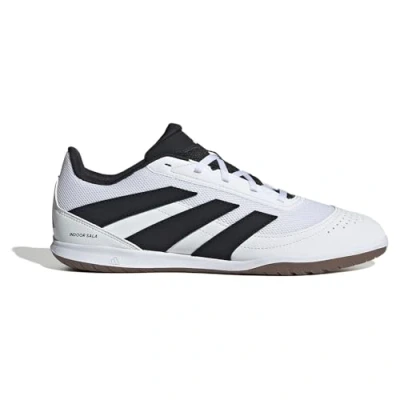 Image of adidas Performance Predator CLUB IN SALA Indoor football boots, Men&#039;s, Size: 12.5, Footwear white/core black/lucid lemon shoes