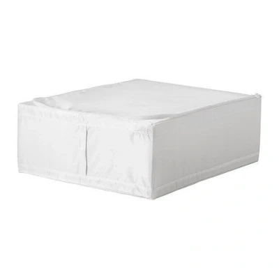 Image of IKEA SKUBB White Bag Storage Compartment Box Case 44 x 55 19 cm