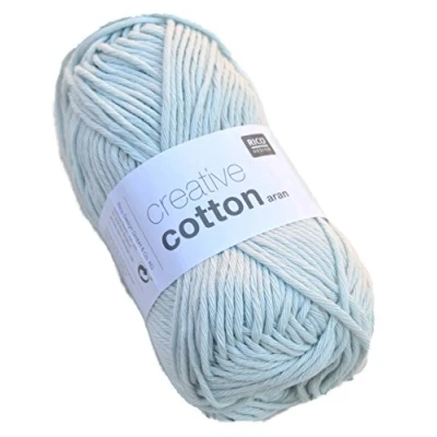 Image of Rico Creative Cotton Aran smokey blue 31