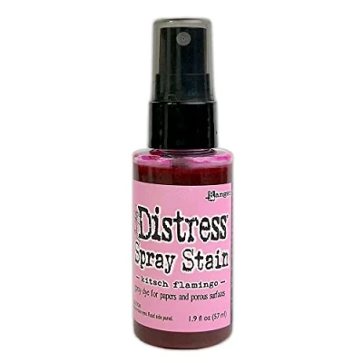 Image of Ranger Tim Holtz Distress Spray Stain Kitsch Flamingo, 0, 2 oz