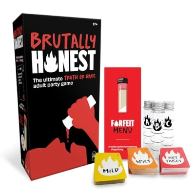 Image of Lucky Egg Exciting Brutally Honest The Adult Party Game of Brutal Opinions, 2 10 Players Board With 200 Revealing Questions, Answer or Face a Disgusting Forfeit Fun for Games Night