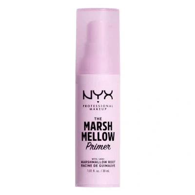 Image of NYX Professional Makeup Marshmellow Primer, Primer Base, Versatile Skin Focused for Smooth &amp; Even Complexion, Marshmallow Root, Vegan Formula*, 30 ml