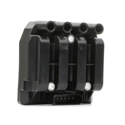 Image of 06A905104 Ignition coil BOSCH 0 986 221 049 14V VOLKSWAGEN: Golf 4, Polo IV Hatchback, Jetta SKODA: Octavia I Hatchback