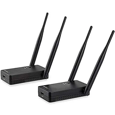 Image of StarTech.com ST121WHDLR Wireless HDMI Transmitter Receiver Kit, 656 ft (200 m), 1080p, Over Extender, LP cm5.1/7.1 Audio Support