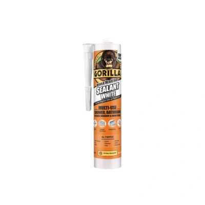 Image of Gorilla Sealant Mould Resistant White 295ml
