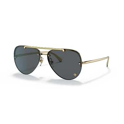 Image of Versace Unisex Sunglasses goldcoloured, Size: 60, Gold coloured