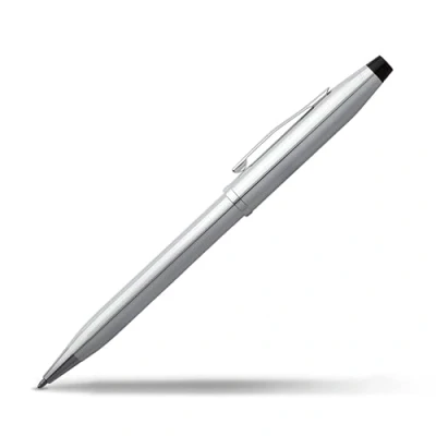 Image of CROSS Century II Lustrous Chrome Ballpoint Pen incl. Premium Gift Box Refillable Medium Ballpen