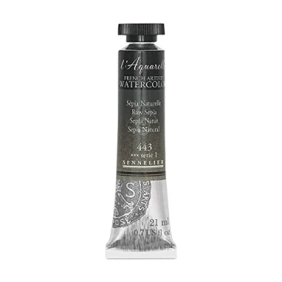 Image of Sennelier Watercolour 21ml Tube S1 Raw Sepia (443)