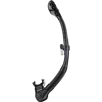 Image of Cressi Alpha Ultra Dry Snorkel Total Black