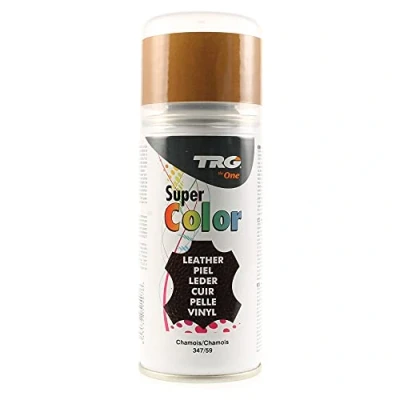 Image of TRG Super Color Spray Leather, Vinyl and Canvas Dye (#347 Chamois / 59 150 ml 3.77 oz.)
