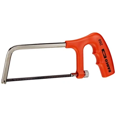 Image of Bahco 268 Mini Hacksaw, 150mm Blade , Red