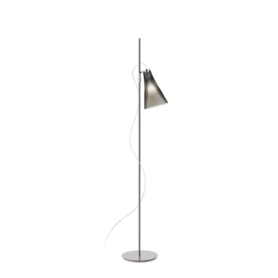 Image of Kartell K Lux Floor Lamp Grey/Smoke