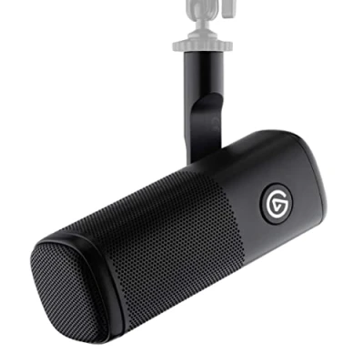 Image of Elgato Wave DX Dynamic XLR Microphone, Cardioid pattern, Noise Rejection, speech optimised for Podcasting, Streaming, Broadcasting, No Signal Booster Required, works with any Interface, Mac, PC