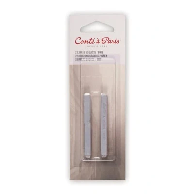 Image of Conté à Paris 750400 Carre Chalk Sketching, Grey, 2
