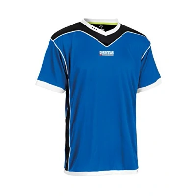 Image of Derbystar Kids Brilliant Jersey Blue/Black, Size 116/128