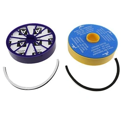 Image of First4Spares Replacement Pre &amp; Post Motor HEPA Filter Kit for Dyson DC07 Vacuum Cleaners