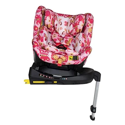 Image of COSATTO All in 360 Rotate i Size Car Seat Swivel, Group 0+123, 0 36 kg, 12years, ISOFIX, ERF, Anti Escape (Flutterby Butterfly)