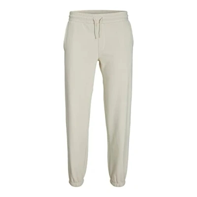 Image of JACK &amp; JONES Men&#039;s JPSTBILL JJBRINK Sweat Pants IM Tracksuit Bottoms, Moonbeam, XXL