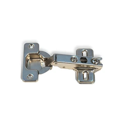 Image of BLUM Pack of 2 hinges, corner stop, 100 module with automatic closing mechanism, kitchen cabinet, cupboard door, spring hinge and plate