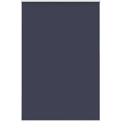 Image of vidaXL Roller Blind Blackout Marine 165x210 cm Fabric Width 161.6 Polyester