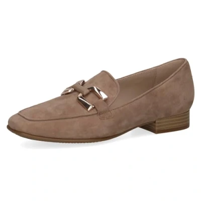 Image of CAPRICE Women&#039;s 9 24200 41 Loafer, Taupe Snake, 6.5 UK