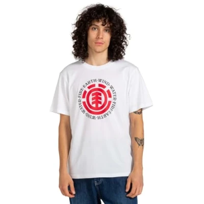 Image of Element Seal T Shirt Men XS Blue.