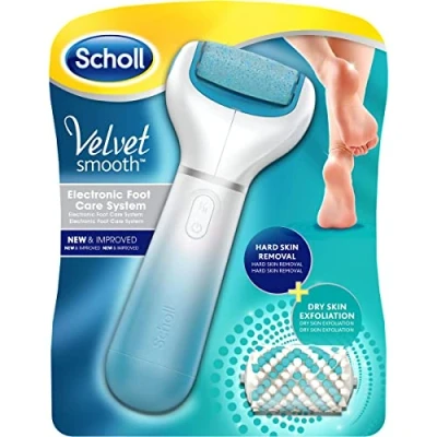 Image of Scholl Velvet Smooth Express Pedi Electric Callus Remover with Extra Strong Roller for Precise Results 200g