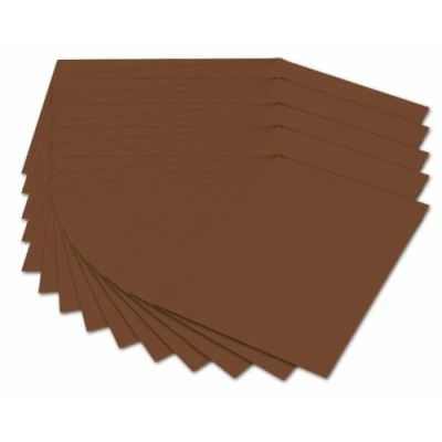 Image of Folia Photo Mounting Cardboard 614/50 85 300 g/m², DIN A4, 50 Sheets, Chocolate Brown