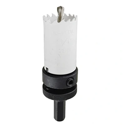 Image of 32mm HSS Hole Saw Holesaw Bi Metal Blade Cutter Drill And Adaptor Arbor