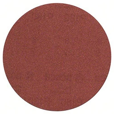 Image of Bosch 2609256B40 Sanding Disks for Angle Grinders and Drills with Velcro® System Diameter 115 mm Grit 180 Pack of 5 Sheets
