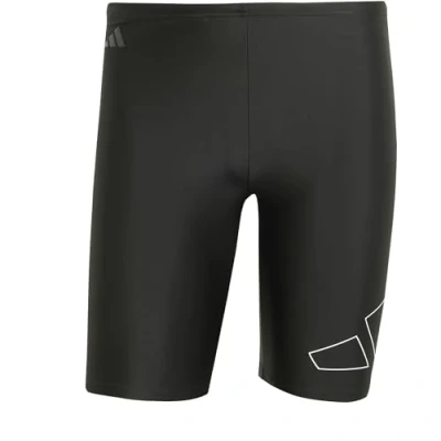 Image of adidas Performance BIG BARS Jammers Swimming trunks Black white, Men&#039;s, Size: Large, white