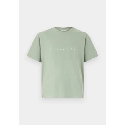 Image of Jack &amp; Jones Estar SS NOOS Print Tshirt, Men&#039;s, Size: XS, Iceberg green