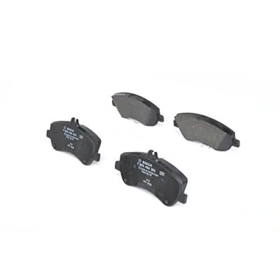 Image of 8514D1406, BP1243, E190R0110761334 Brake pad set BOSCH 0 986 494 302 Low Metallic with anti squeak plate MERCEDES BENZ: GLK