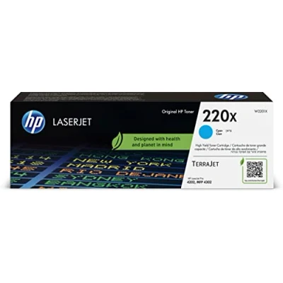 Image of HP 220X Cyan Original LaserJet Toner Cartridge